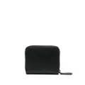 Karl Lagerfeld logo-detail leather wallet - Black