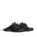 Balenciaga 3XL panelled mule sneakers - Black