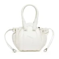 Diesel small 1DR-Fold bucket bag - White