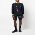 Thom Browne Icon 4-Bar tailored shorts - Blue