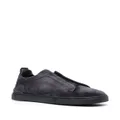 Zegna low-top slip-on sneakers - Blue