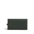 Marni logo-print leather key case - Green