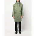 Mackintosh hooded cotton raincoat - Green