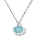 IPPOLITA Sterling silver Lollipop turquoise and diamond mini pendant necklace - Blue