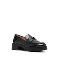 Coach Leah chunky sole leather loafers - Black