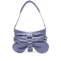 Blumarine large Butterfly shoulder bag - Purple