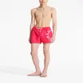 Balmain logo-print swim shorts - Pink