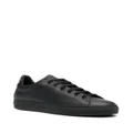 Missoni woven-heel counter leather sneakers - Black