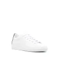 Missoni woven-heel counter leather sneakers - White