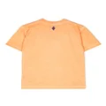 Marcelo Burlon County Of Milan Kids slogan-print cotton T-shirt - Orange