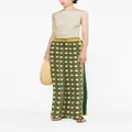 Camilla Jealousy And Jewels printed silk palazzo trousers - Green