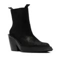 Vic Matie 110mm leather ankle boots - Black
