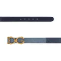 Dolce & Gabbana logo-buckle cotton belt - Blue