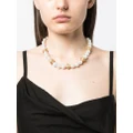 Kenneth Jay Lane pearl-detail bead-chain necklace - Gold