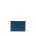 TOM FORD logo-plaque leather wallet - Blue