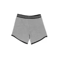 Balmain Kids logo-print wool shorts - Grey