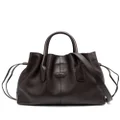 Tod's small Di leather bucket bag - Brown