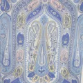 ETRO paisley-print cashmere-silk blend scarf - Blue