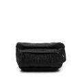 Versace logo-print belt bag - Black