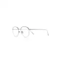 Linda Farrow round-frame metallic glasses - Silver