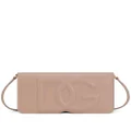 Dolce & Gabbana DG-logo leather shoulder bag - Neutrals