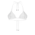 Dolce & Gabbana triangle-cup bikini top - White