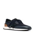 Tod's panelled mesh low-top sneakers - Blue