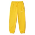 Off-White Kids Bookish Diag cotton track pants - Yellow