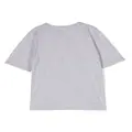 Stella McCartney Kids graphic-print cotton T-shirt - Grey