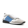 Dsquared2 Boxer striped low-top sneakers - White