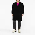 ISABEL MARANT double-breasted virgin wool-cashmere coat - Black