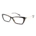 Jimmy Choo Eyewear tortoiseshell cat-eye glasses - Brown