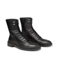 Jimmy Choo Nari lace-up leather boots - Black