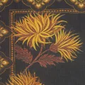 ETRO floral-print frayed scarf - Black
