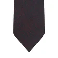 ETRO jacquard printed silk tie - Black