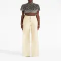ETRO high-waisted flared jeans - White