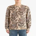 ETRO paisley-print wool jumper - Neutrals
