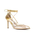 Sophia Webster 105mm butterfly-detailing sandals - Yellow