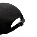 Jil Sander logo-embroidered baseball cap - Black
