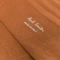 Paul Smith logo-print ankle-length socks - Orange