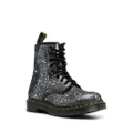 Dr. Martens 1460 metallic-finish leather boots - Grey