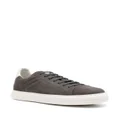 Brunello Cucinelli nubuck-leather low-top sneakers - Grey