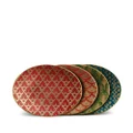 L'Objet Fortuny canape plates (set of 4) - Red