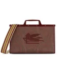 ETRO Pegaso-motif shopping bag - Red