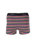 Paul Smith stripe-print logo-waistband boxers - Black