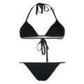 Dolce & Gabbana triangle-cup bikini set - Black