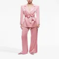 alice + olivia Karley tied-waist blazer - Pink