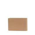 Saint Laurent textured leather wallet - Brown
