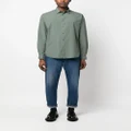 Sunspel plain cotton shirt - Green
