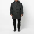 Mackintosh Weir hooded wool duffle coat - Grey